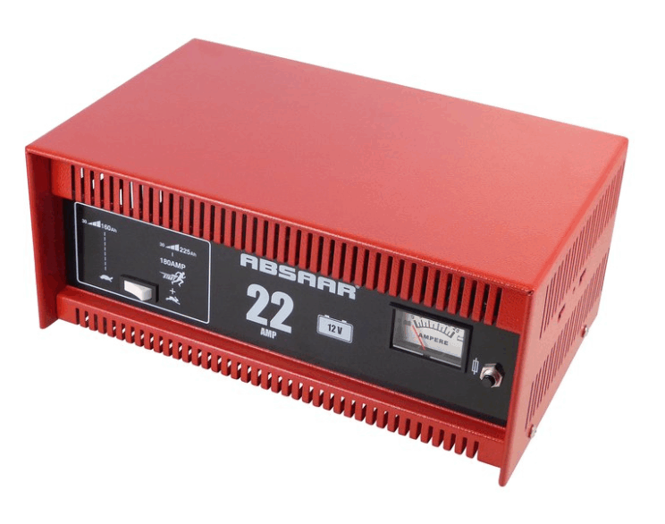 Absaar Batterieladegerät 12 V / 11 A mit Metallgehäuse Absaar Batterieladegerät 12 V / 11 A mit Metallgehäuse