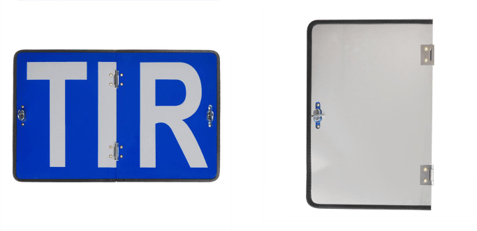 Alu-Warntafel TIR Alu-Warntafel TIR